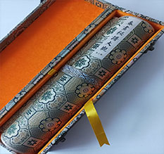 青川书画装裱案例